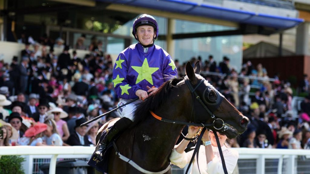 Billy Lee and Carmers were in front of Scandinavia at Ascot