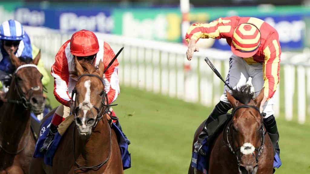 Galileo Chrome (right) remains Marquand's only UK Classic winner to date