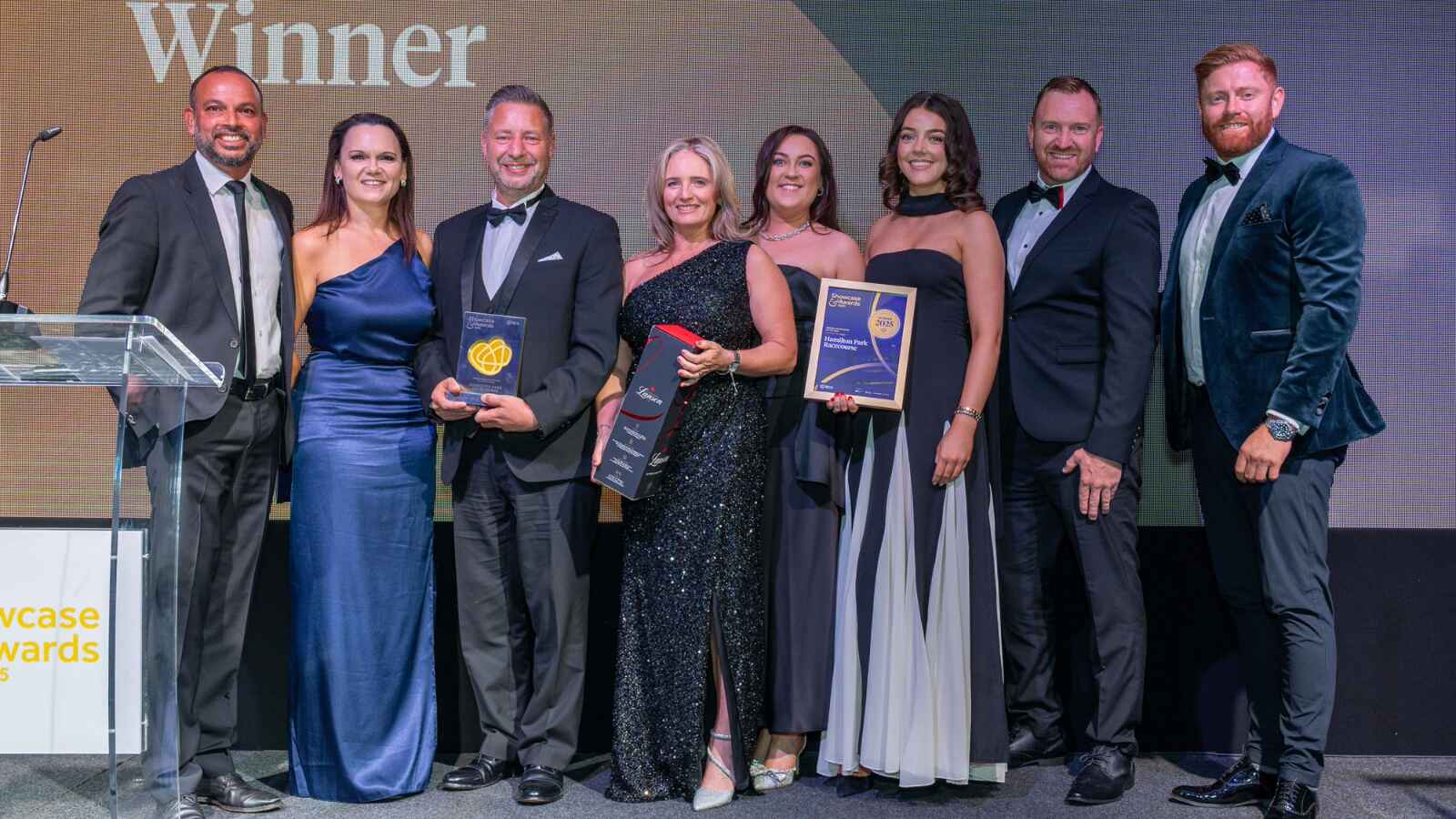 Owners of the Racehorse Owners’ Racecourse of the Year at 2025 RCA Showcase Awards