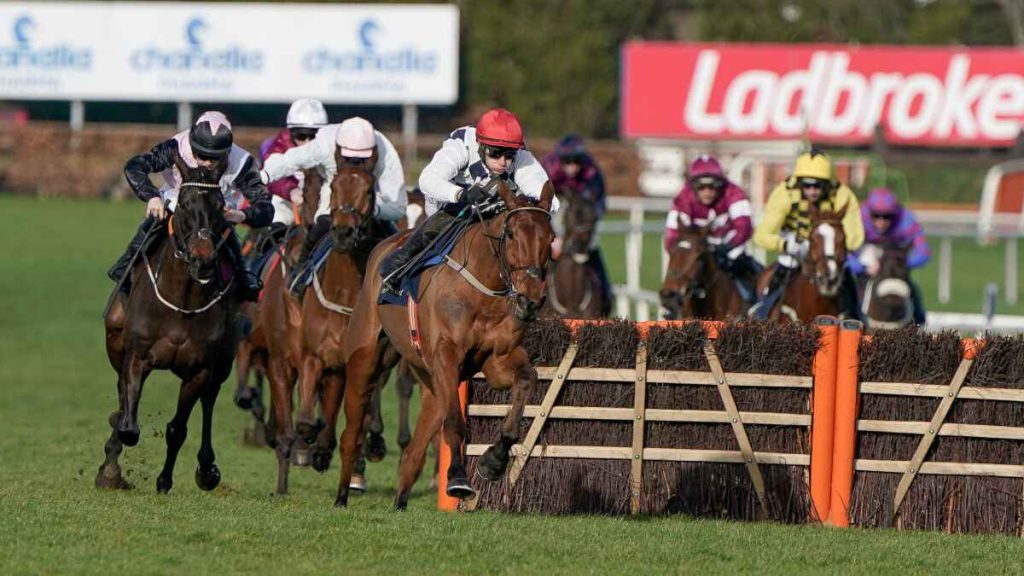 Paul Townend riding Ballyburn at Leopardstown Racecourse