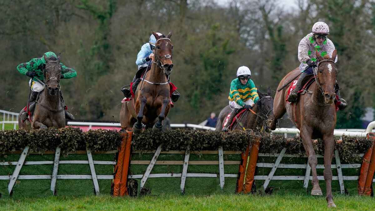 Paul Townend riding Monkfish (right) at Gowran Park