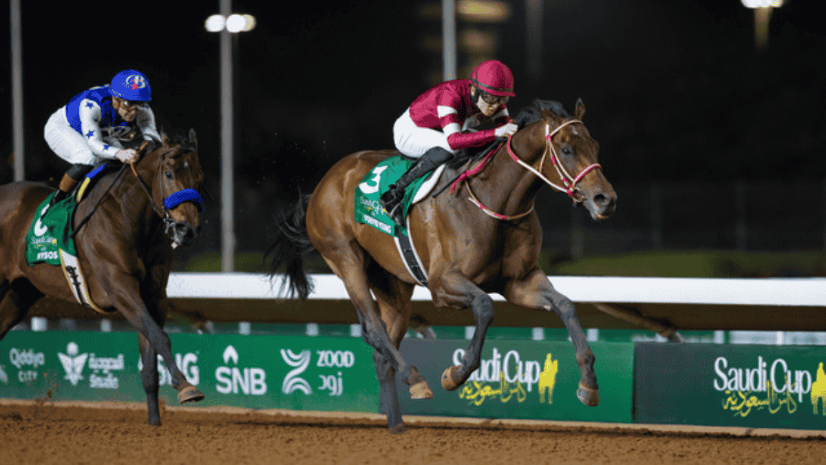 Forever Young proved untouchable again as he landed the $20 million Saudi Cup