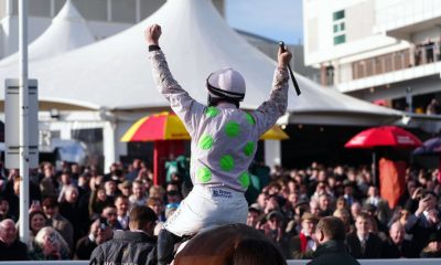 Paul Townend celebrates