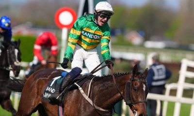 I Am Maximus ridden by Paul Townend, after winning the Randox Grand National