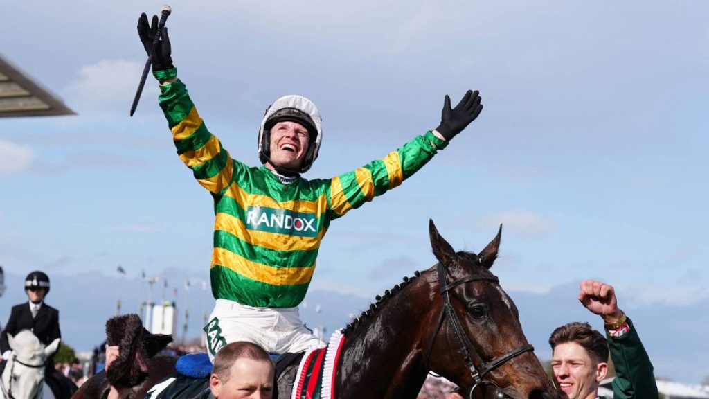 Paul Townend celebrates