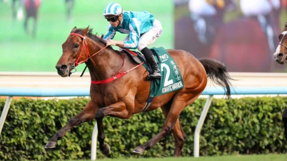 Romantic Warrior powers to QEII Cup glory