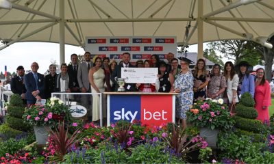 Last year’s winners M.A.S.H celebrate their £20,000 Ebor Community Sweepstake success after Ethical Diamond’s victory delivered a life-changing boost for the Yorkshire charity