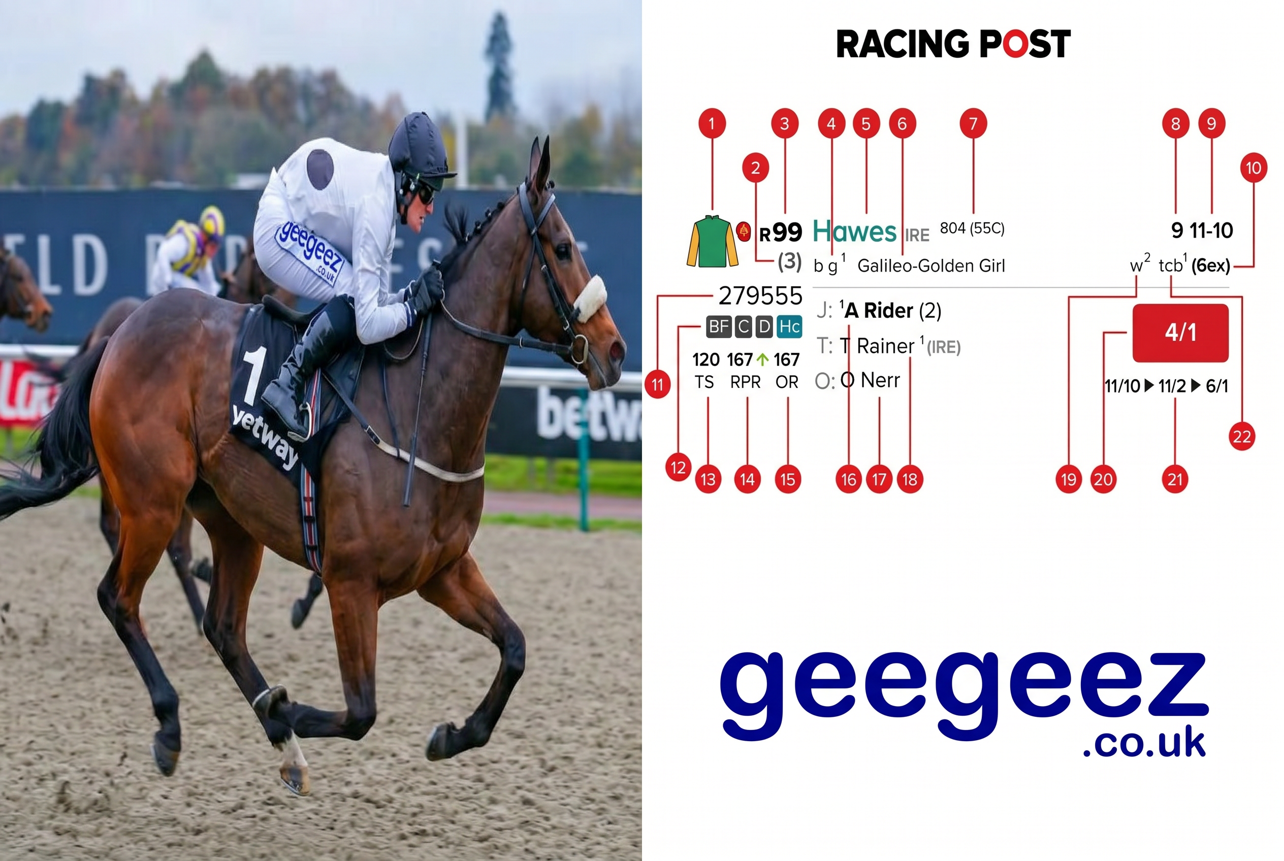 GeeGeez Racing Post Ratings