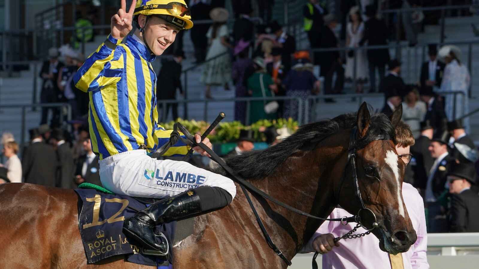 King Of Cloughan and Billy Loughnane wins the Windsor Castle Stakes (credit Megan Rose Photography)
