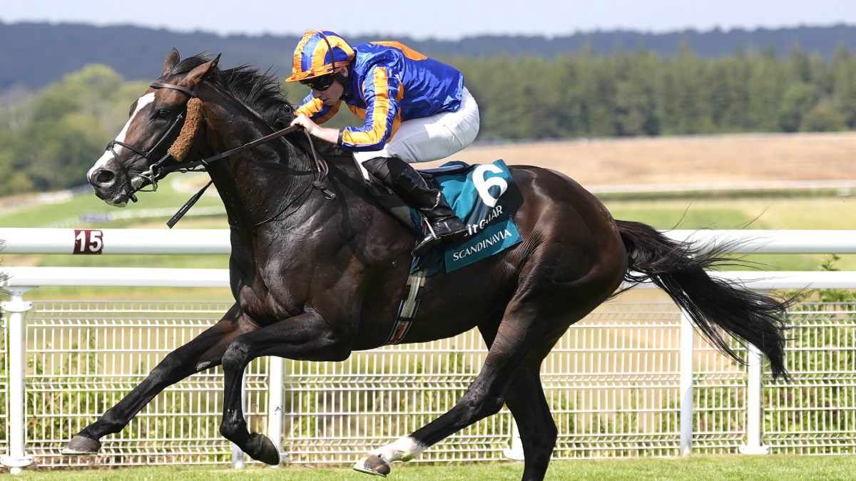 Ryan Moore and Scandinavia cruise home in the Al Shaqab Goodwood Cup Stakes