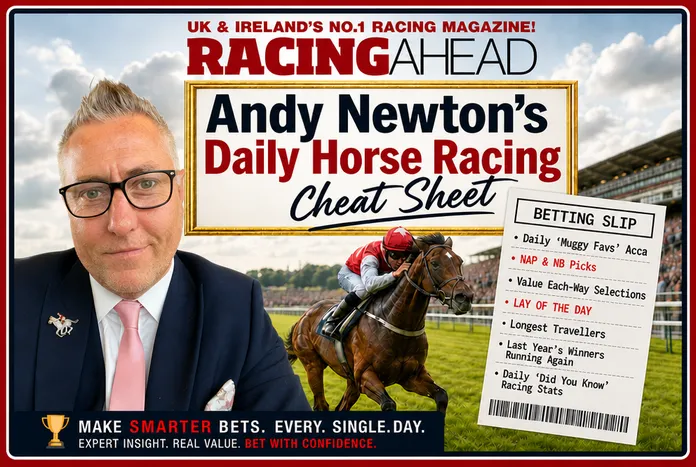 Andy Newton Horse Racing Cheat Sheet and Tips