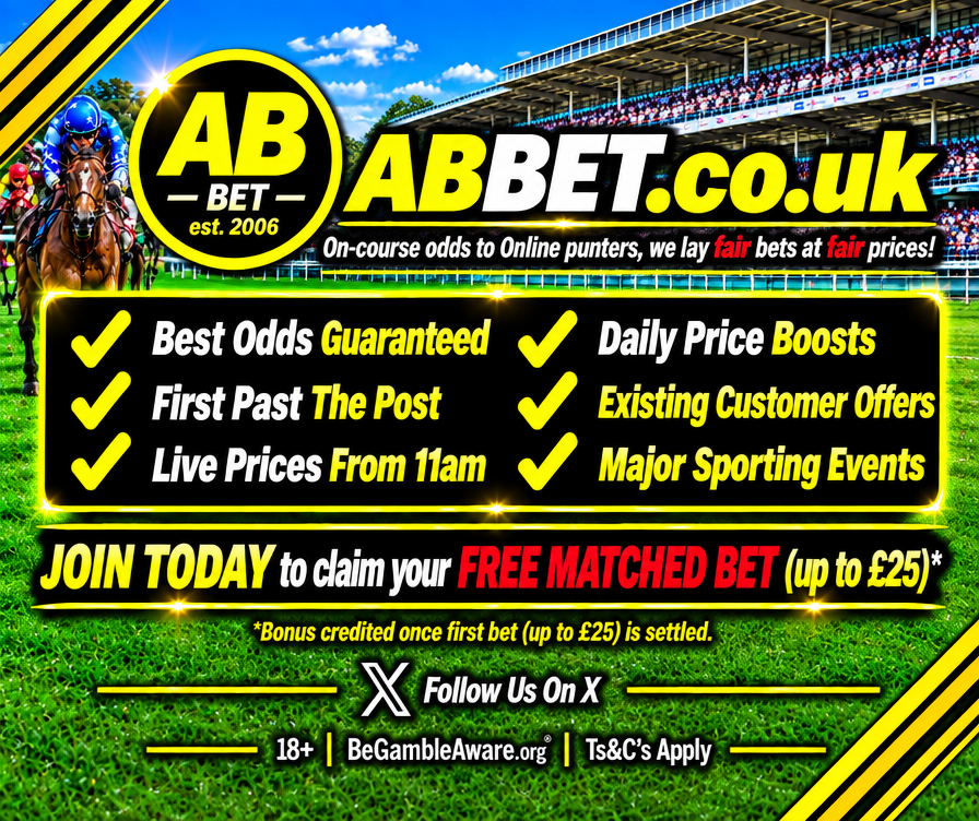 ABBET.co.uk - on-course odds for online punters