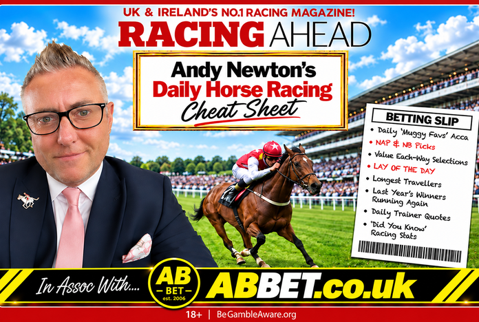 Andy Newton Horse Racing Cheat Sheet and Tips