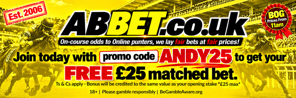 ABBET - Andy Promo £25